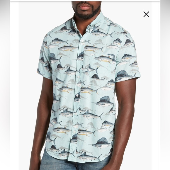 J. Crew Classic fit sailfish button up shirt - Picture 6 of 6